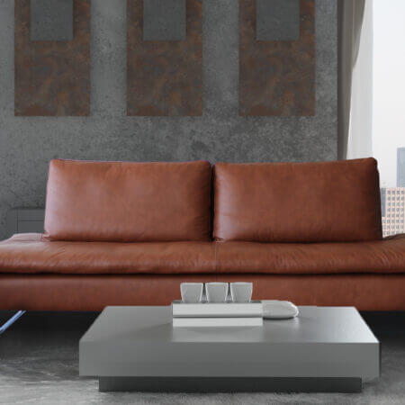 sofa dick leder braun