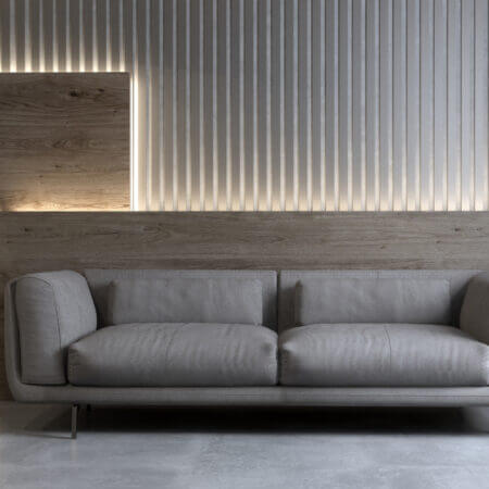 großes Sofa für Familie