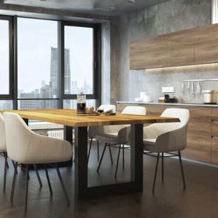 Essgruppe komplett – Tisch mit 4, 6 oder 8 Stühlen für Familien & Gäste